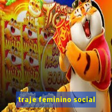 traje feminino social